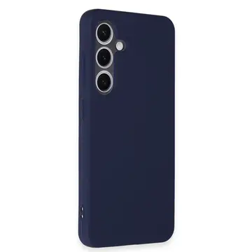 Samsung Galaxy S24 Kılıf First Silikon - Lacivert