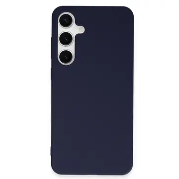 Samsung Galaxy S24 Plus Kılıf First Silikon - Lacivert