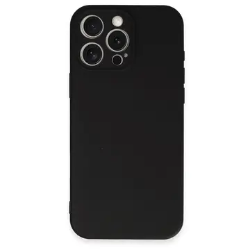İphone 16 Pro Kılıf First Silikon - Siyah