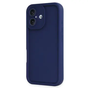İphone 16 Kılıf Viera Silikon - Lacivert