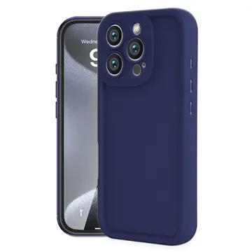 İphone 16 Pro Kılıf Viera Silikon - Lacivert
