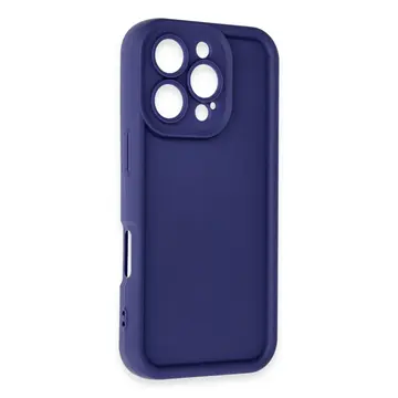 İphone 16 Pro Kılıf Viera Silikon - Lacivert