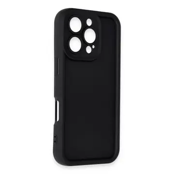 İphone 16 Pro Max Kılıf Viera Silikon - Siyah