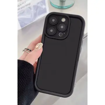 İphone 16 Pro Max Kılıf Viera Silikon - Siyah