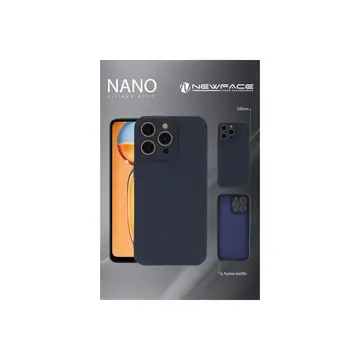İphone 16 Pro Max Kılıf Nano İçi Kadife Silikon - Mavi