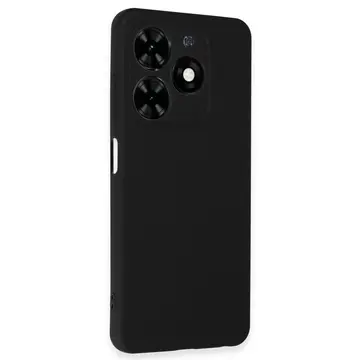 Tecno Spark Go 2024 Kılıf First Silikon - Siyah