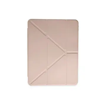 İpad Pro 11 (2024) Kılıf Kalemlikli Mars Tablet Kılıfı - Rose Gold