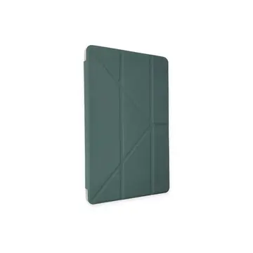 İpad Pro 11 (2024) Kılıf Kalemlikli Mars Tablet Kılıfı - Koyu Yeşil