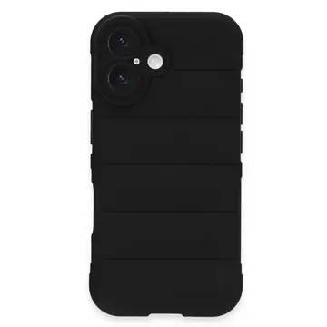 İphone 16 Plus Kılıf Optimum Silikon - Siyah