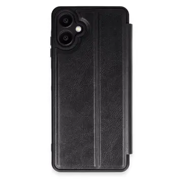 Samsung Galaxy A06 Kılıf Flip Cover - Siyah