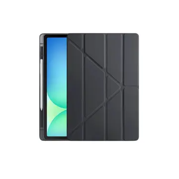 İpad Pro 11 (2024) Kılıf Kalemlikli Hugo Tablet Kılıfı - Siyah