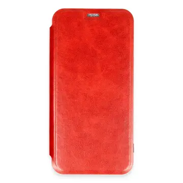 İphone 16 Kılıf Flip Cover - Kırmızı