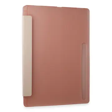 Samsung Galaxy Tab A9 Kılıf Kalemlikli Mars Tablet Kılıfı - Rose Gold