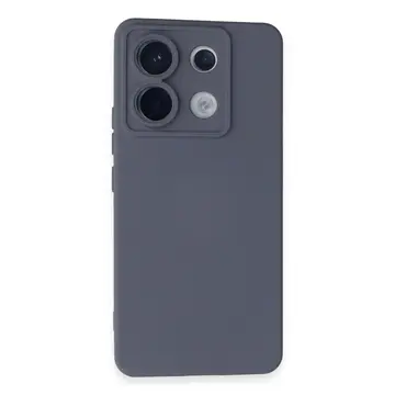 Xiaomi Redmi Note 13 Pro 5g Kılıf Nano İçi Kadife Silikon - Gri
