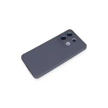 Xiaomi Redmi Note 13 Pro 5g Kılıf Nano İçi Kadife Silikon - Gri
