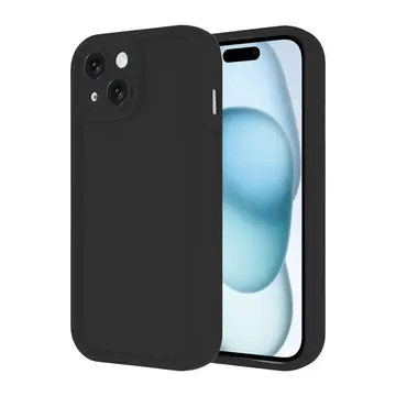 İphone 14 Kılıf Viera Silikon - Siyah