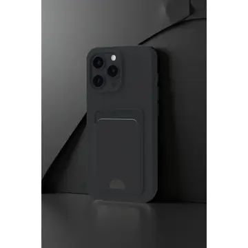 İphone 16 Pro Max Kılıf Kelvin Kartvizitli Silikon - Lila