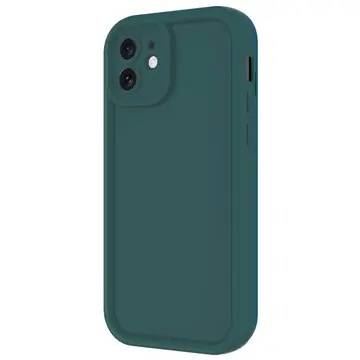 İphone 11 Kılıf Viera Silikon - Koyu Yeşil