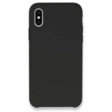 İphone Xs Max Kılıf Lansman Legant Silikon - Siyah