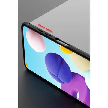 Samsung Galaxy M51 Kılıf Range Yüzüklü Silikon - Siyah-gold