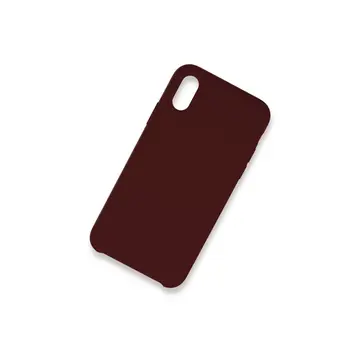 İphone Xs Max Kılıf Lansman Legant Silikon - Bordo