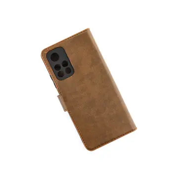 Xiaomi Redmi Note 11t Kılıf Trend S Plus Kapaklı Kılıf - Taba
