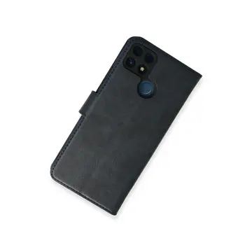 Realme C25 Kılıf Trend S Plus Kapaklı Kılıf - Lacivert