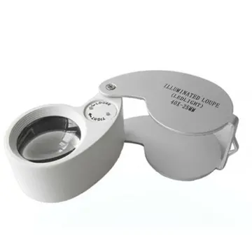 Mini 40x25mm Takı Büyüteç, Cep Büyüteç, Teftiş, Elmas Pullar, Madeni Kontrol Lup