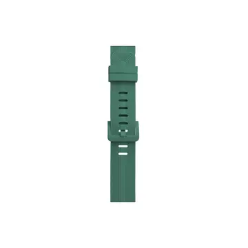 Watch 38mm Kr408 Çizgili Silikon Kordon - Yeşil