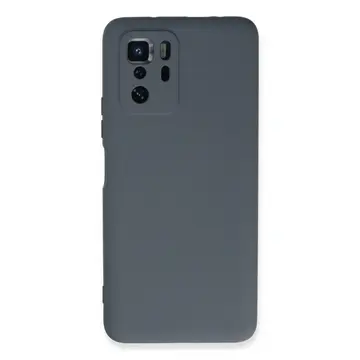 Xiaomi Poco X3 Gt Kılıf Nano İçi Kadife Silikon - Gri