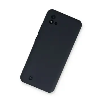 Realme C11 2021 Kılıf Nano İçi Kadife Silikon - Lacivert