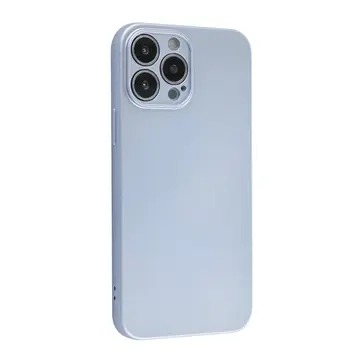İphone 13 Pro Kılıf Nano İçi Kadife Silikon - Sky Blue