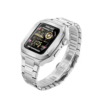 Watch 44mm Metal Petek Kasalı Kordon - Rose Gold