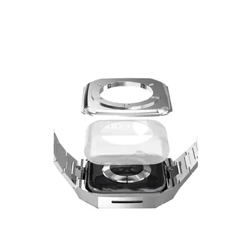 Watch 44mm Metal Petek Kasalı Kordon - Rose Gold