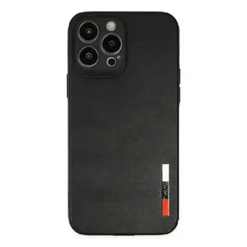 İphone 13 Pro Kılıf Loop Deri Silikon - Siyah