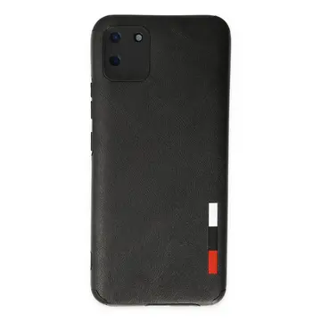 Realme C11 Kılıf Loop Deri Silikon - Siyah