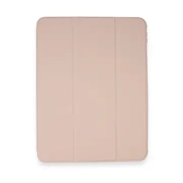 İpad Pro 11 (2021) Kılıf Ling 360 Kalemlikli Tablet Kılıf - Rose Gold