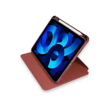 İpad Pro 11 (2021) Kılıf Ling 360 Kalemlikli Tablet Kılıf - Mor
