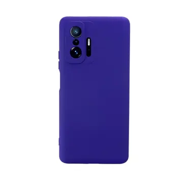Xiaomi Mi 11t Pro Kılıf Nano İçi Kadife Silikon - Mor