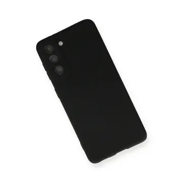Samsung Galaxy S22 Plus Kılıf First Silikon - Siyah