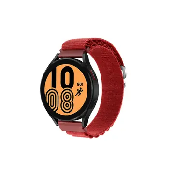 Watch 20mm Kr410 Kumaş Kordon - Kırmızı