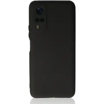 Vivo Y53s Kılıf First Silikon - Siyah