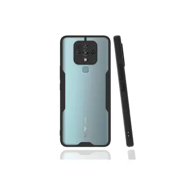 Tecno Camon 16 Kılıf Platin Silikon - Siyah