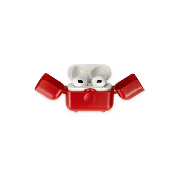 Airpods 3 (3.nesil) Basmalı Kılıf - Kırmızı