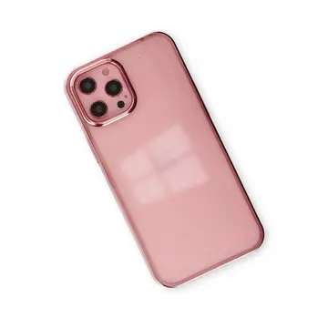 İphone 12 Pro Max Kılıf Element Silikon - Pembe