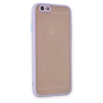 İphone 6 Kılıf Montreal Silikon Kapak - Mor
