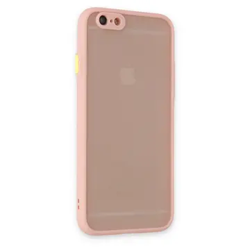 İphone 6 Kılıf Montreal Silikon Kapak - Pembe