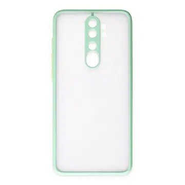 Xiaomi Redmi Note 8 Pro Kılıf Montreal Silikon Kapak - Turkuaz