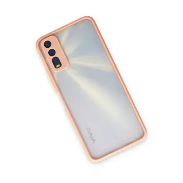 Vivo Y11s Kılıf Montreal Silikon Kapak - Pembe