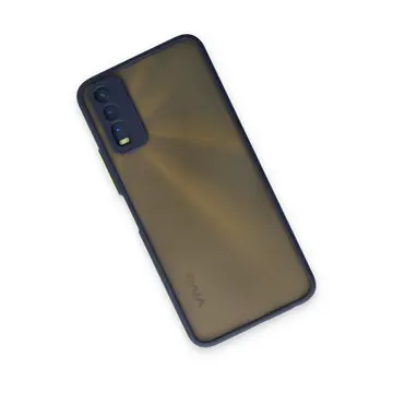 Vivo Y11s Kılıf Montreal Silikon Kapak - Lacivert